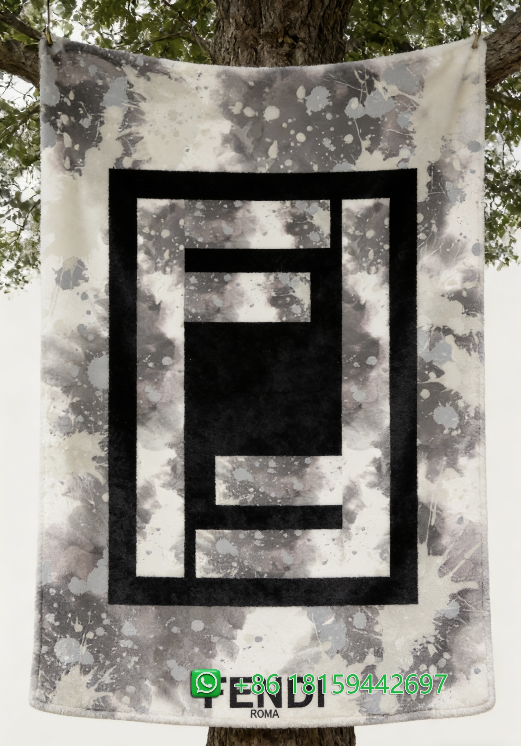 Fendi Throw Blankets